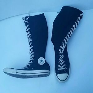 Knee high converse